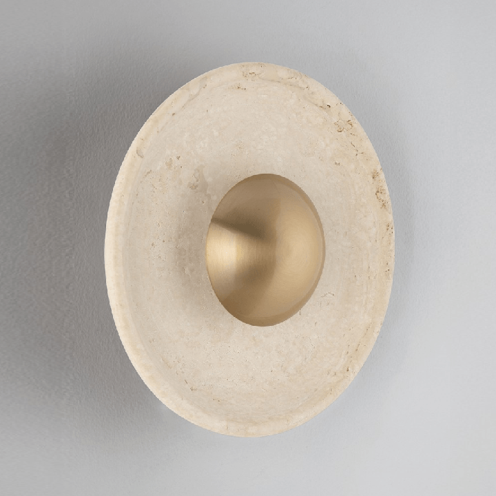 LUCES FREGEN LE46042/3 LED wall lamp 4W 3000K travertine, gold, bronze