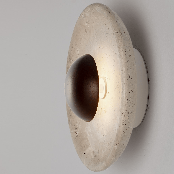 LUCES FREGEN LE46042/3 LED wall lamp 4W 3000K travertine, gold, bronze