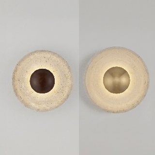 LUCES FREGEN LE46042/3 LED wall lamp 4W 3000K travertine, gold, bronze