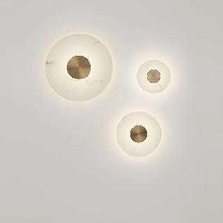 LUCES VILLAN LE46228/9/30 kinkiet LED 3000K średnica 30/40/60 cm