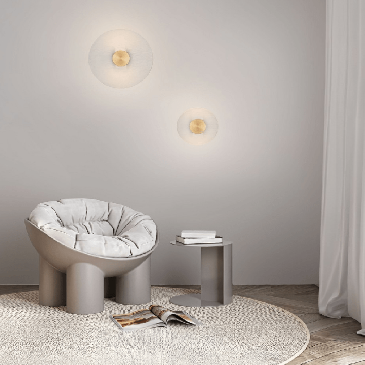LUCES TACORO LE46155/6/7/8 LED wall lamp 6W 3000K 20/30cm black, gold