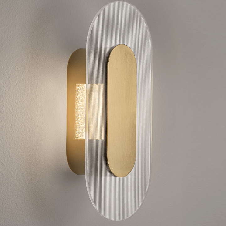 LUCES TACORO LE46159/60/1/2/3/4 LED wall lamps 3000K 30/50/70cm glass