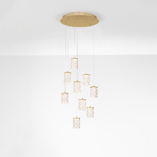 LUCES MURO LE46123 LED pendant lamp 3465lm 3000K gold