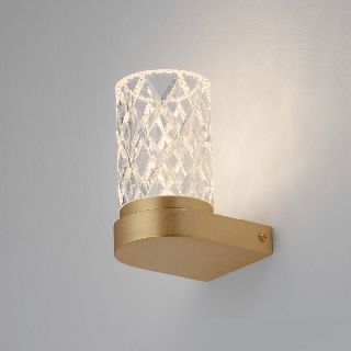 LUCES MURO LE46126 złoty kinkiet LED 7W 3000K