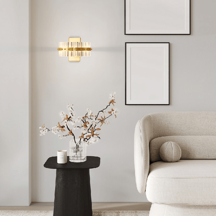 LUCES BASCON LE45934 luxury 19W LED wall lamp in a glamorous style