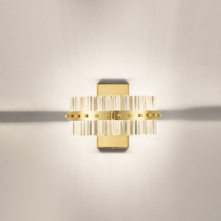 LUCES BASCON LE45934 luksusowy kinkiet LED 19W w stylu glamour