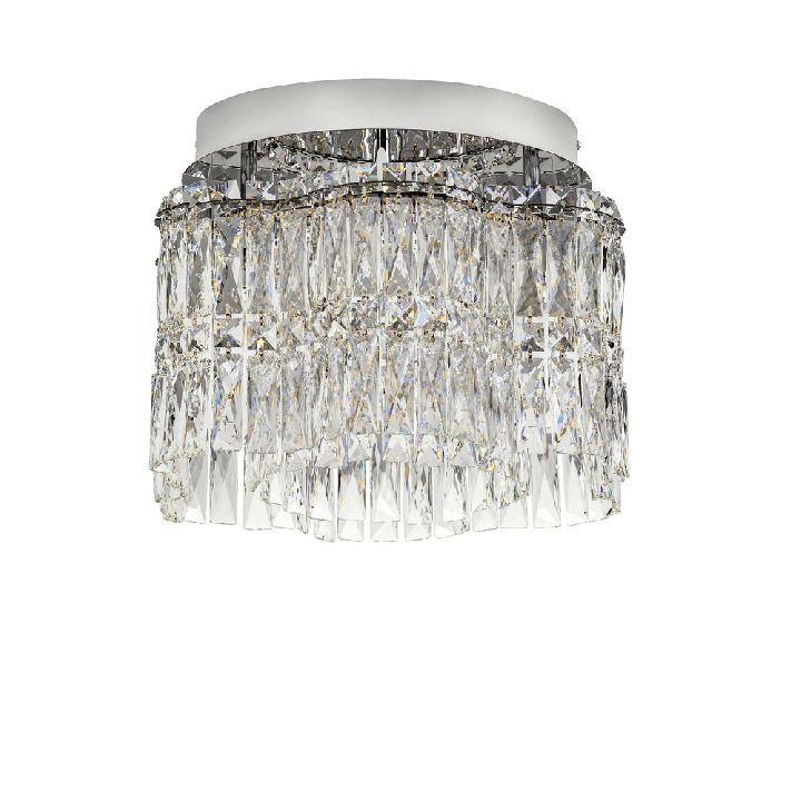 LUCES ARIZA LE45850 lampa natynkowa LED 28W 3500K kryształowa