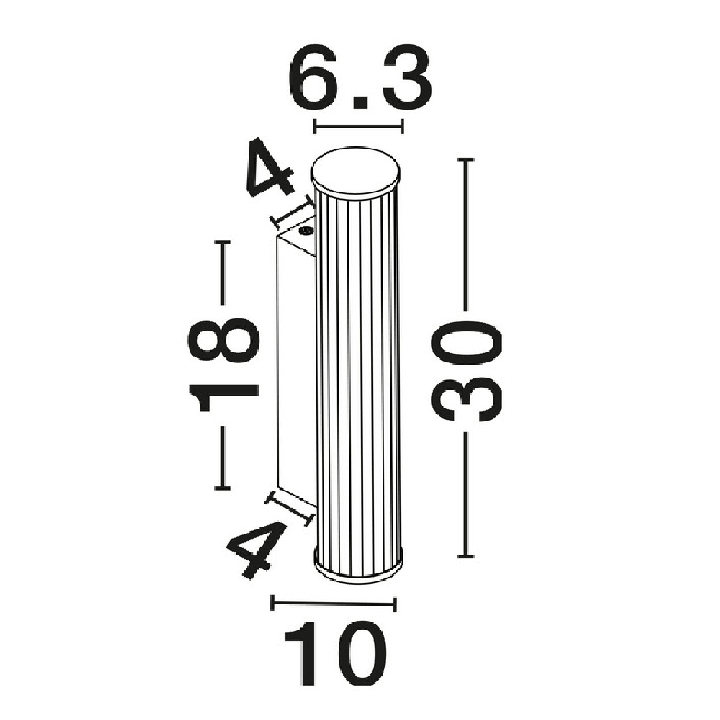 LUCES ALEGRANZA LE45768/9/70 kinkiet LED IP44 do łazienki, salonu