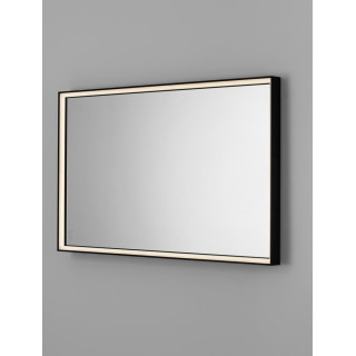 NL AMBOR 9006021/2 &ndash; black IP44 LED bathroom mirror 4000K touch switch
