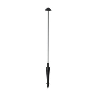 LOONARI DEMA black LED garden floor lamp 3W 3000K 24V