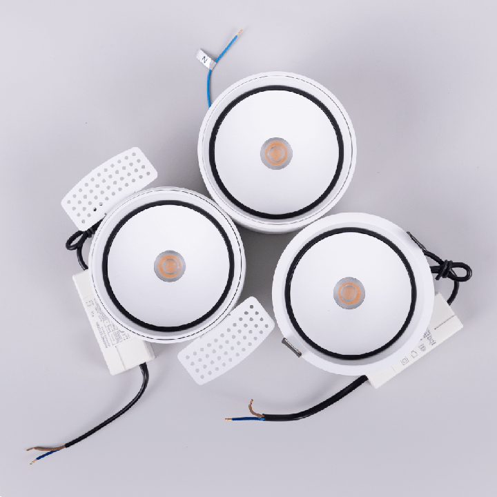 LOONARI LARO TRIMLESS bezramkowa oprawa LED 7W podtynkowa CRI90
