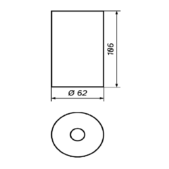 LOONARI OREA surface-mounted LED 10W IP54 for bathroom or living room