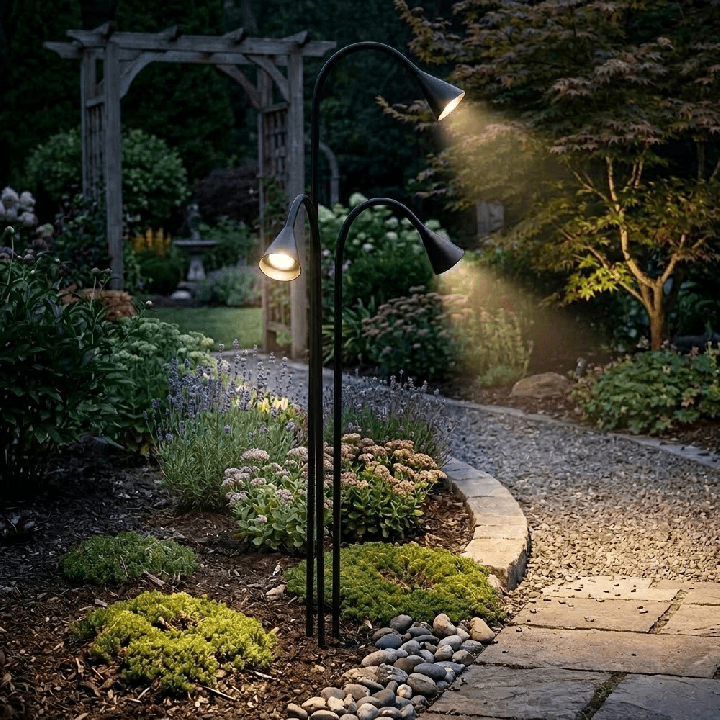 LOONARI PALMI TRE 407122 lampa ogrodowa 24V LED czarna wbijana IP65
