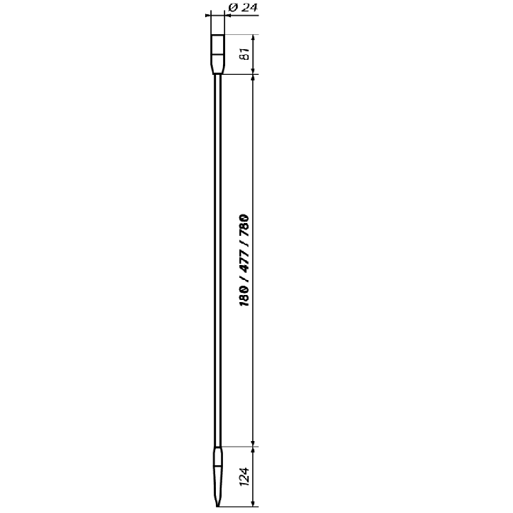 LOONARI MELIA garden lamp 24V LED 3 heights IP65 for the garden