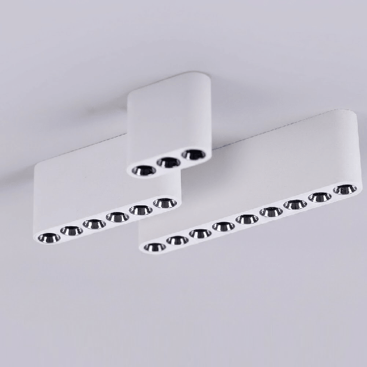 LOONARI MALTI lampa natynkowa LED z diodami biała, czarna, złota, alu