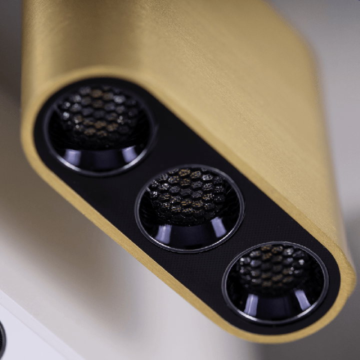 LOONARI MALTI surface-mounted LED lamp with 4 colors