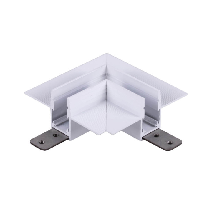 LOONARI SmartLINE 90&deg; corner mechanical connector white, black
