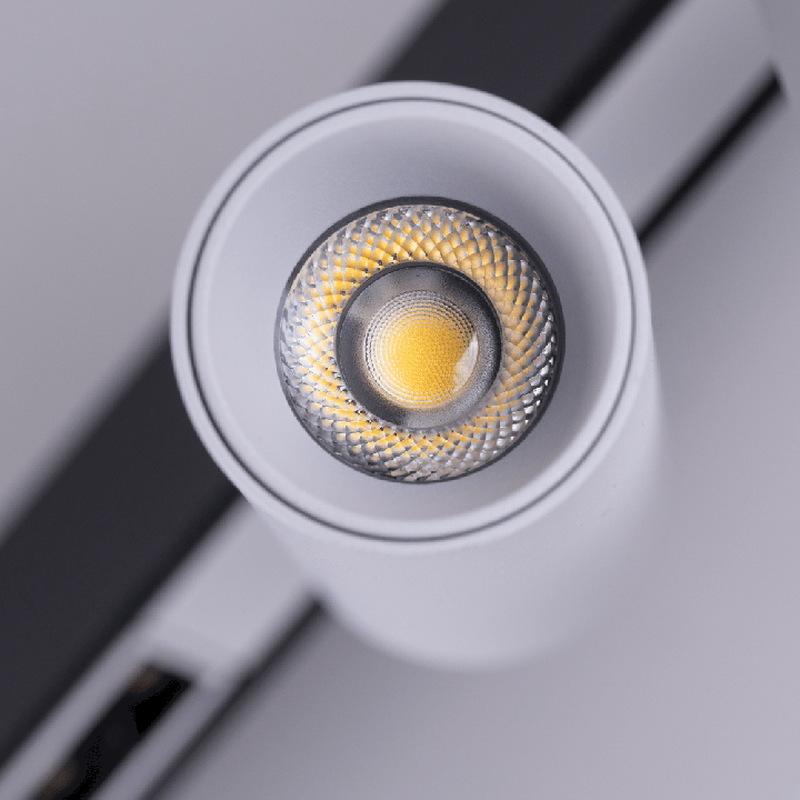LOONARI SmartLINE SPOT reflektor LED 8W na szyny 48V ON-OFF lub DALI