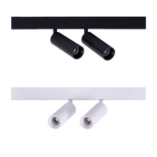 LOONARI SmartLINE SPOT DUE LED spotlights 2x8W for 48V rails
