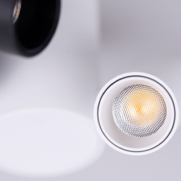 LOONARI NOMA SM adjustable LED surface-mounted spotlight 3000K, 4000K