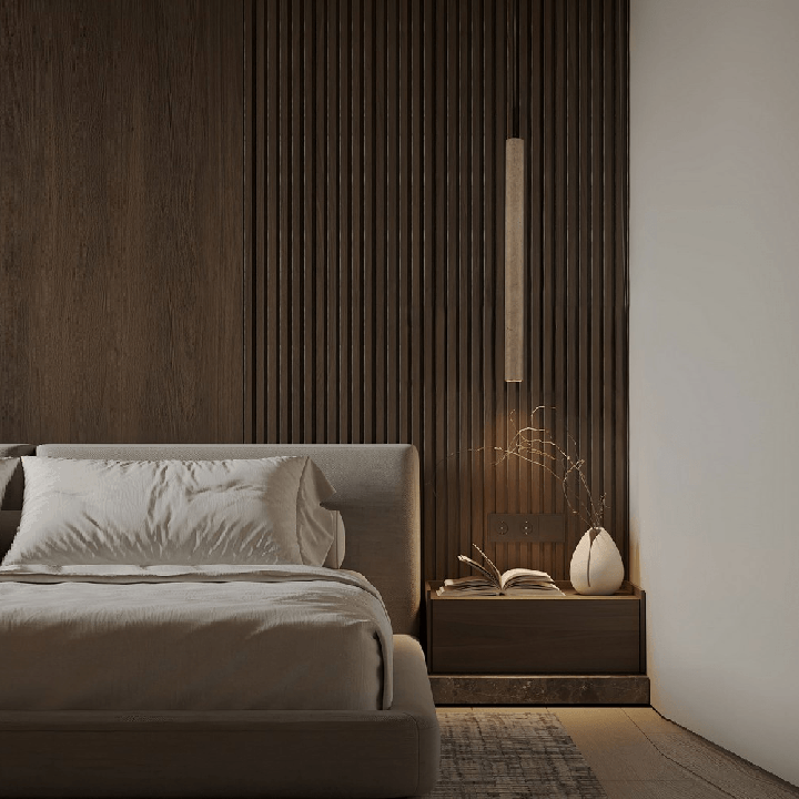 LUCES INGENIO LE46079/80 lampa wisząca LED 3W tuba z trawertynu