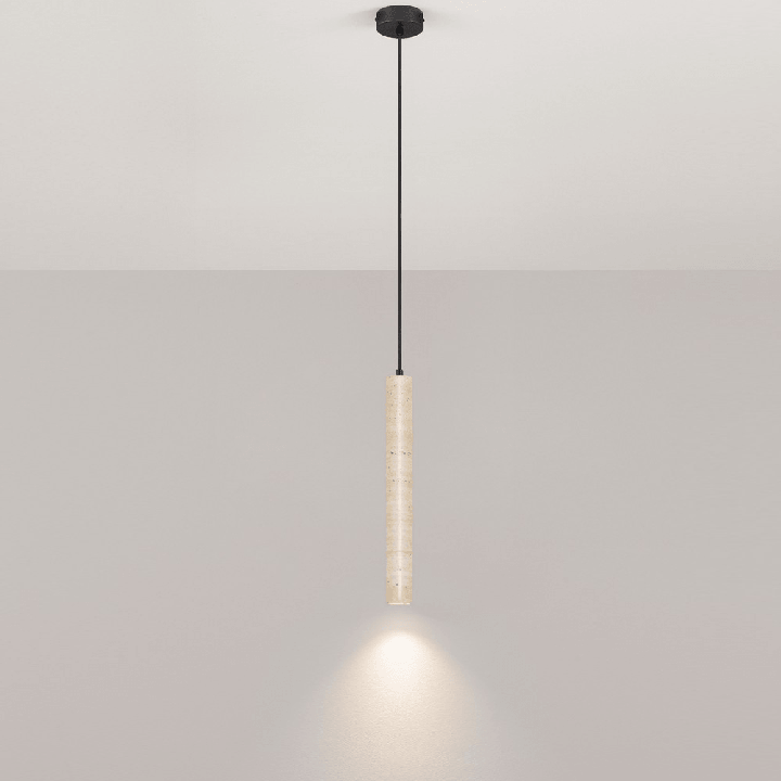 LUCES INGENIO LE46079/80 LED pendant lamp 3W travertine tube