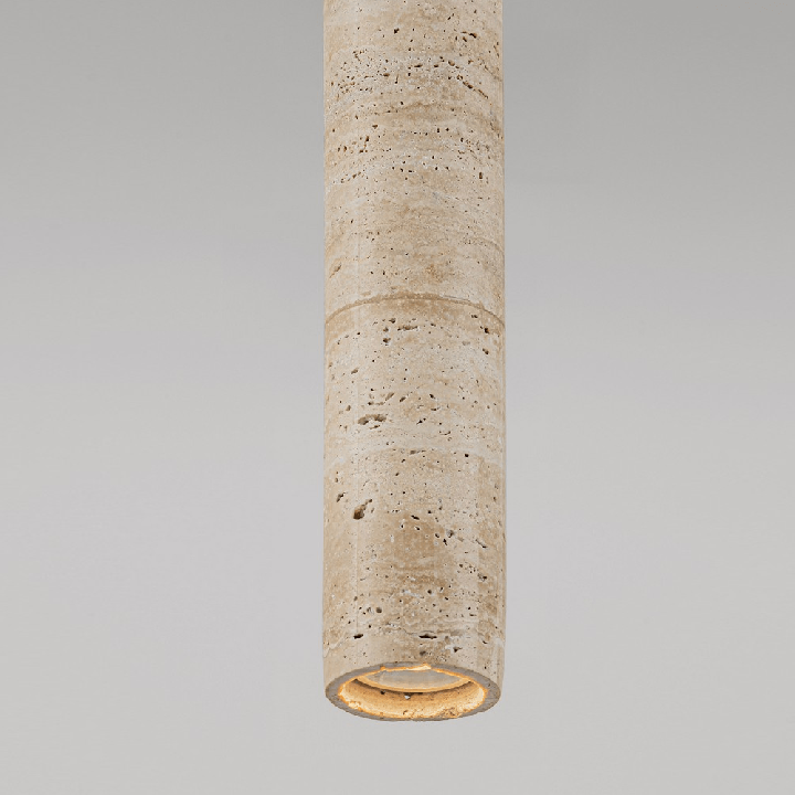 LUCES INGENIO LE46079/80 LED pendant lamp 3W travertine tube