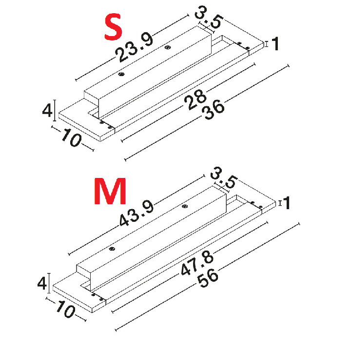 LUCES ALFAJAR LE45775/6/7/8 LED wall lamp IP44 3000K-4000K CCT