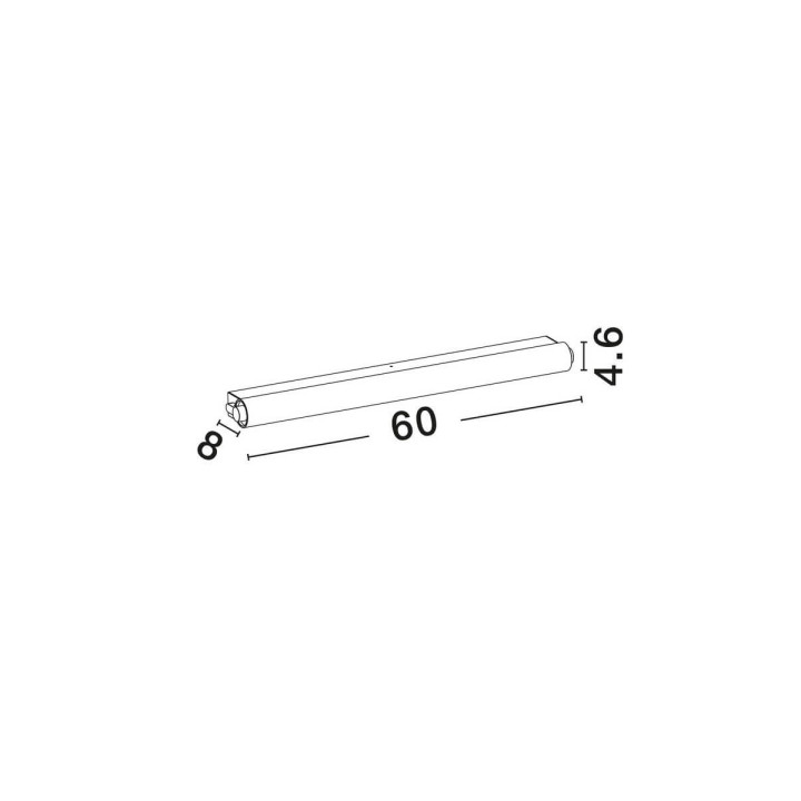 LUCES ZALENCIO LE46232/3 kinkiet LED IP44 z regulacją barwy CCT