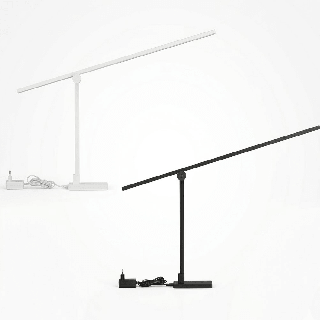 LUCES ARGANDA LE45841/2 lampa biurkowa LED 17W regulowana biała, czarna