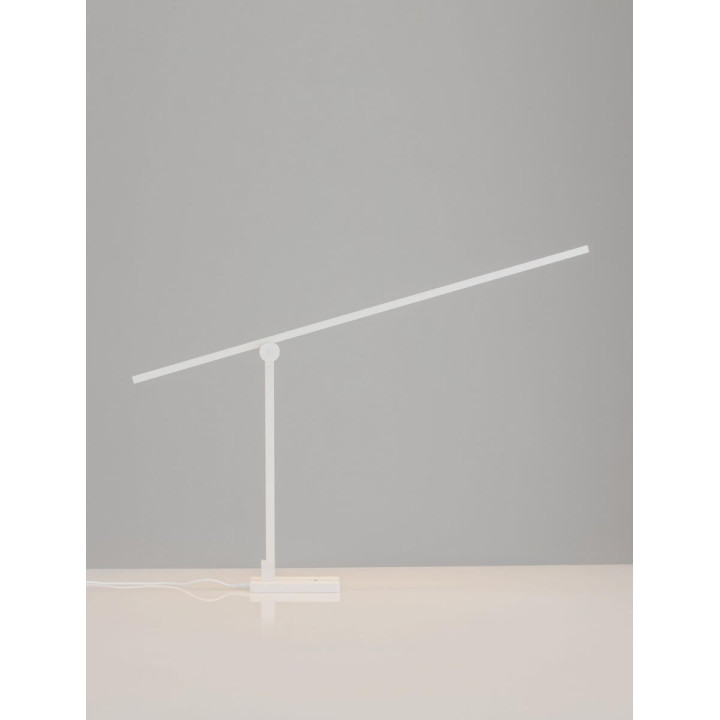 LUCES ARGANDA LE45841/2 lampa biurkowa LED 17W regulowana biała, czarna
