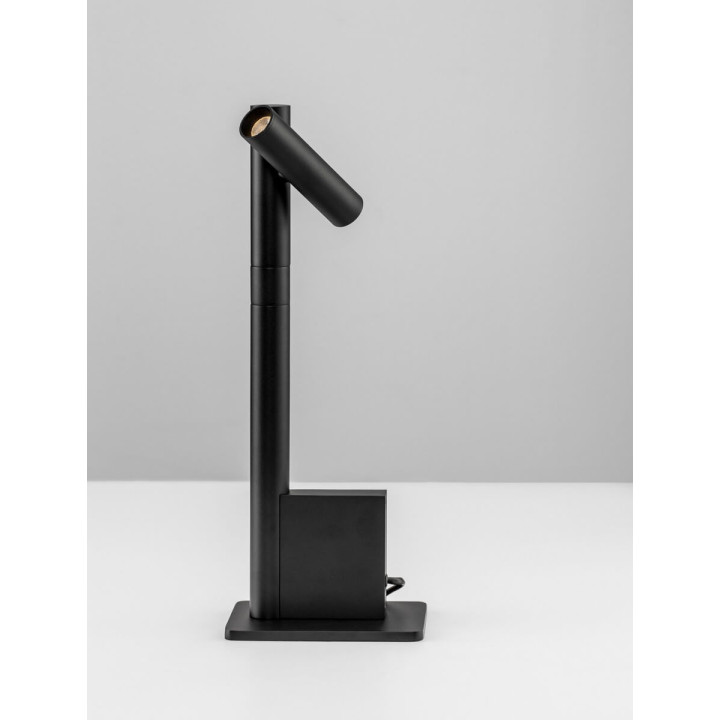 LUCES BROTO LE45960 czarna lampa biurkowa LED 4W 3000K regulowana