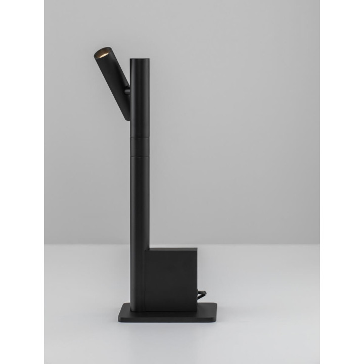 LUCES BROTO LE45960 czarna lampa biurkowa LED 4W 3000K regulowana