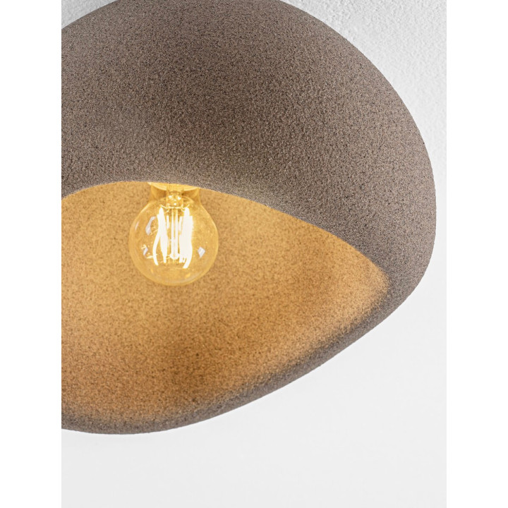 LUCES PALINZA plafon sufitowy 2 rozmiary 40/50cm biały, szary, brąz