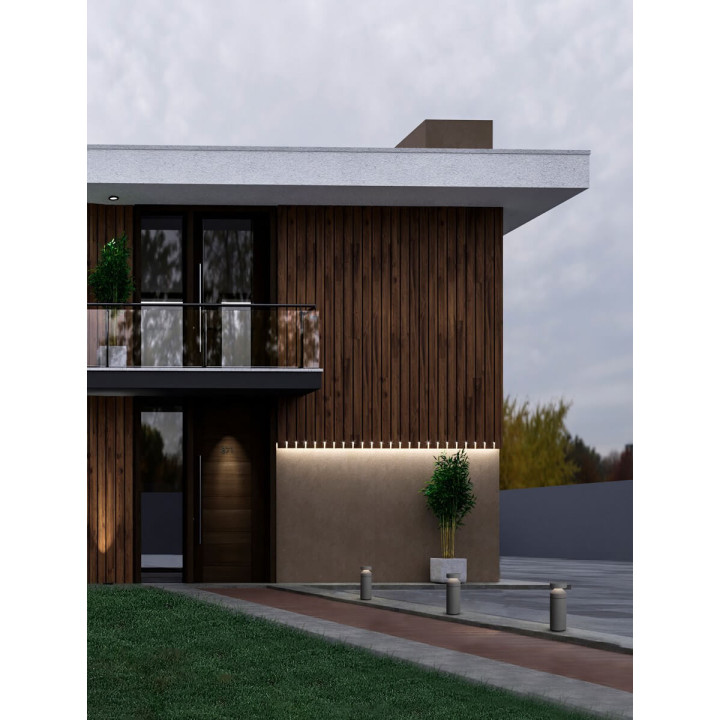 LUCES BLANES LE62065/6 betonowa lampa ogrodowa LED 20W 55/100cm IP65