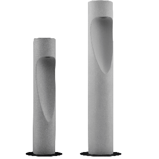 LUCES BOIRO LE62067/8 concrete garden lamp LED 6W IP65 50cm, 75cm