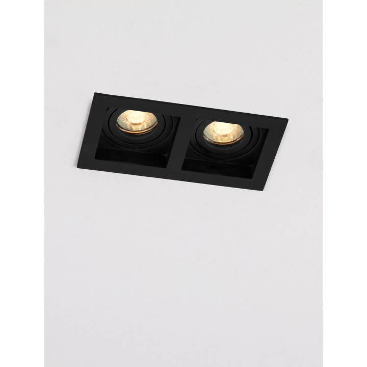 LUCES CASTIL LE62278/9 podw&oacute;jna oprawa wpuszczana 2xGU10 ruchoma