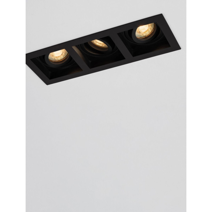 LUCES CASTIL LE62280/1 triple recessed luminaire 3xGU10 movable