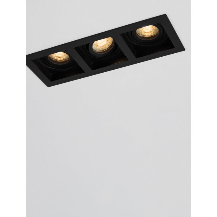 LUCES CASTIL LE62280/1 triple recessed luminaire 3xGU10 movable