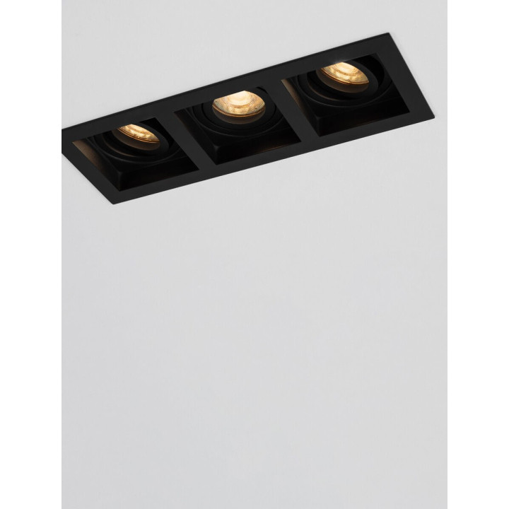 LUCES CASTIL LE62280/1 triple recessed luminaire 3xGU10 movable