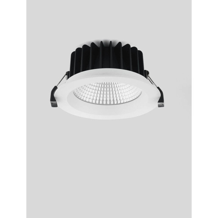 LUCES CHELVA LE62296/7/8 LED recessed luminaire IP54 white 3 sizes