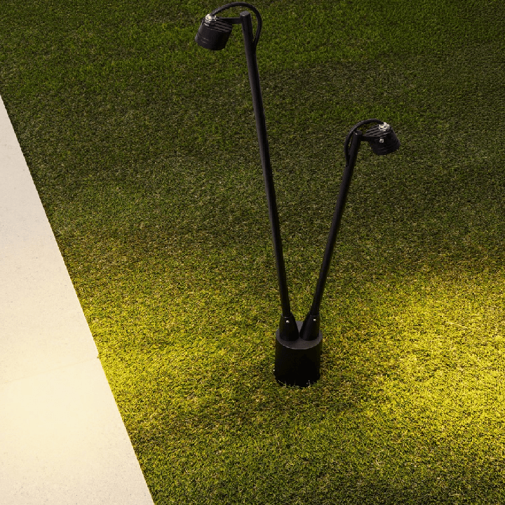 LUCES BELANOR LE75165 garden post LED IP65 for paths and garden