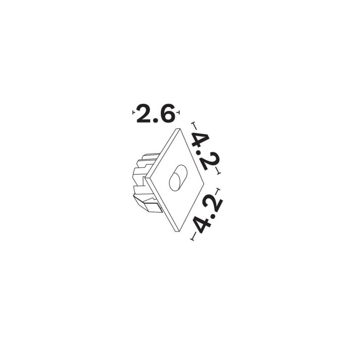 LUCES LE62463, LE62500 LED wall lamp 3W 2700K white, black