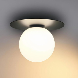 ELKIM GLOBE/N LED sphere ceiling light 20cm or 30cm black 3000K