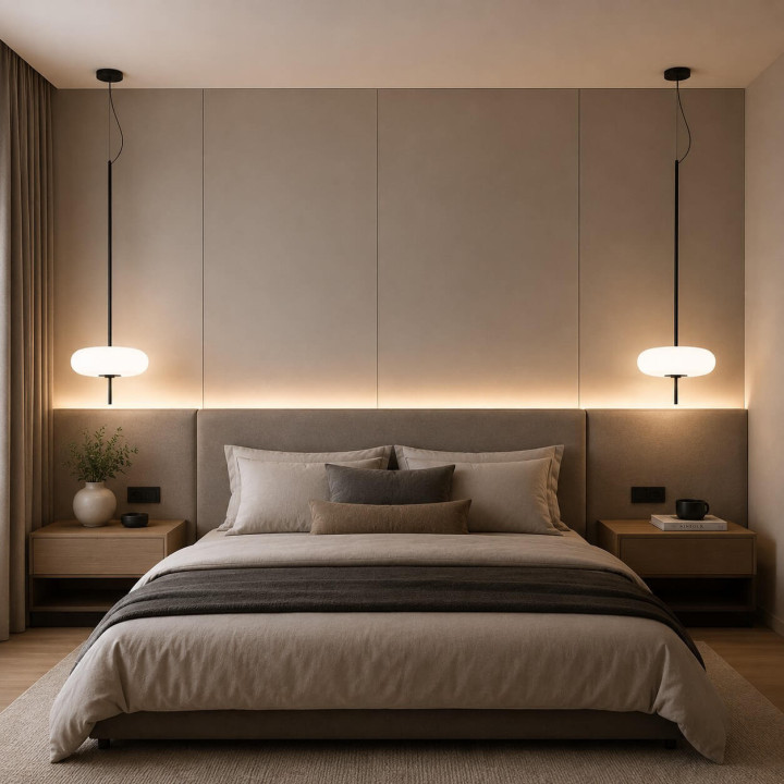 AQFORM BEADS disc LED 59994 zwieszany dysk ze szkła 2700K-4000K