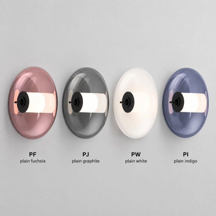 AQFORM BEADS disc LED 59994 zwieszany dysk ze szkła 2700K-4000K