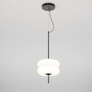 AQFORM BEADS cumulus LED pendant light 59996 8 colors, 4 glass shades