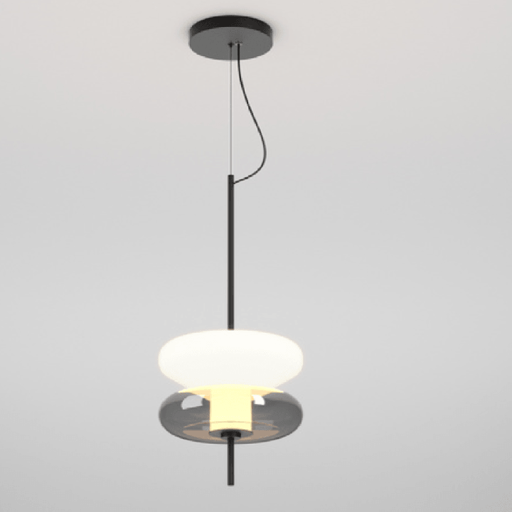 AQFORM BEADS ovo LED 59995 zwieszana z 2 szklanymi kloszami do wyboru