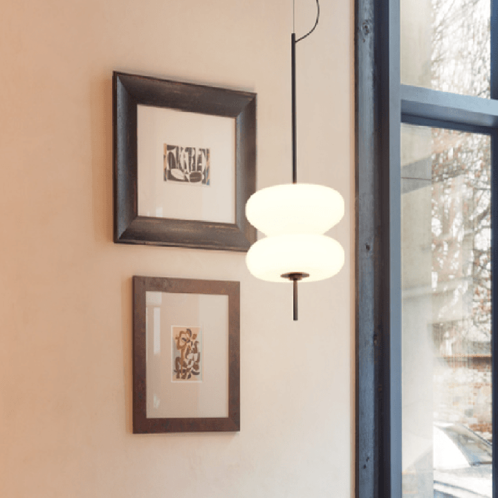 AQFORM BEADS ovo LED 59995 pendant light &ndash; choice of 2 glass shades