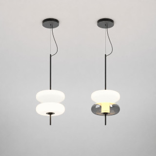 AQFORM BEADS ovo LED 59995 pendant light &ndash; choice of 2 glass shades